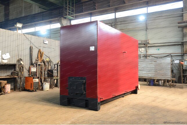 Твердотопливный котел с золоуловителем 1.28 МВт