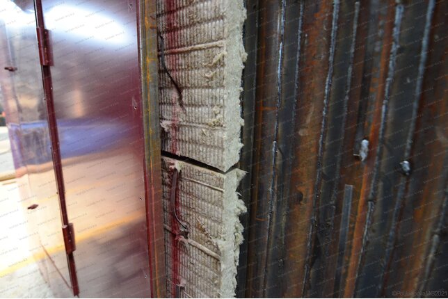 Котел твердотопливный 1.6 МВт - обмуровка