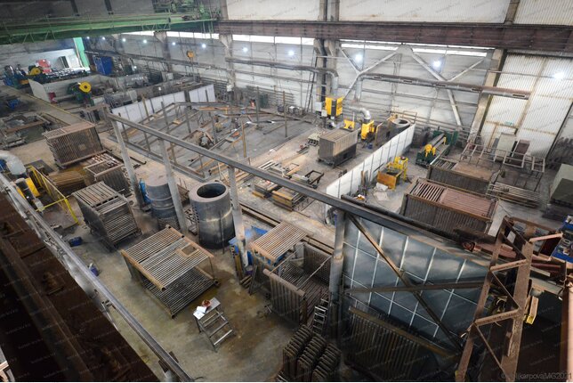 Газовый котел 2500 кВт производство